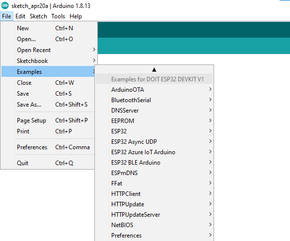 Examples Of Esp32 Wroom Devkitc V4