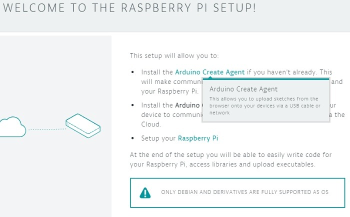 Arduino Web Editor Manager Linux Raspberry Pi