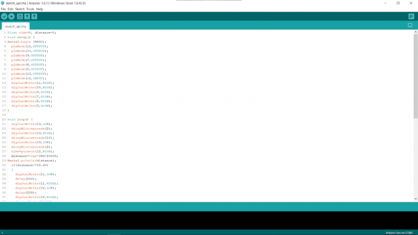 How to Use Ultrasonic Sensor with Arduino Uno for LED Pattern - IoT ...