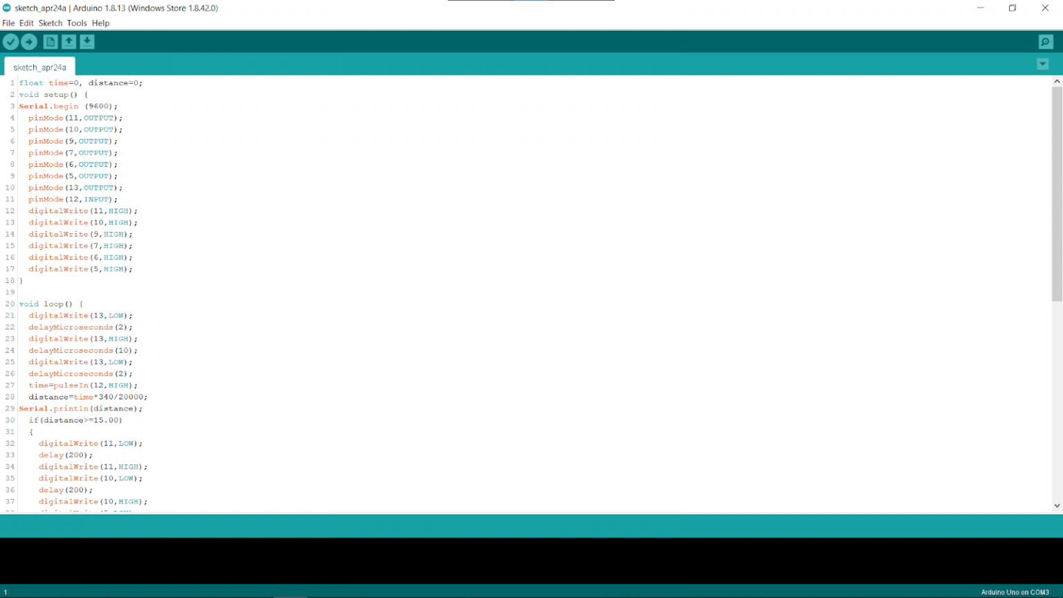 How to Use Ultrasonic Sensor with Arduino Uno for LED Pattern - IoT ...