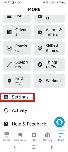 Amazon Alexa Wifi Problems Android App Settings