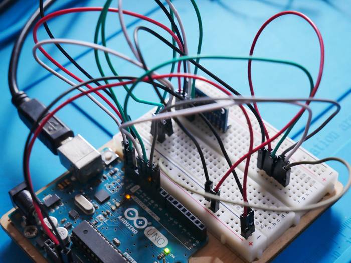 Arduino Connected To Pc By Vishnu Mohanan