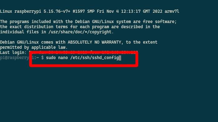 Juicessh Android Ssh Sudo Nano Sshd Config Screenshot