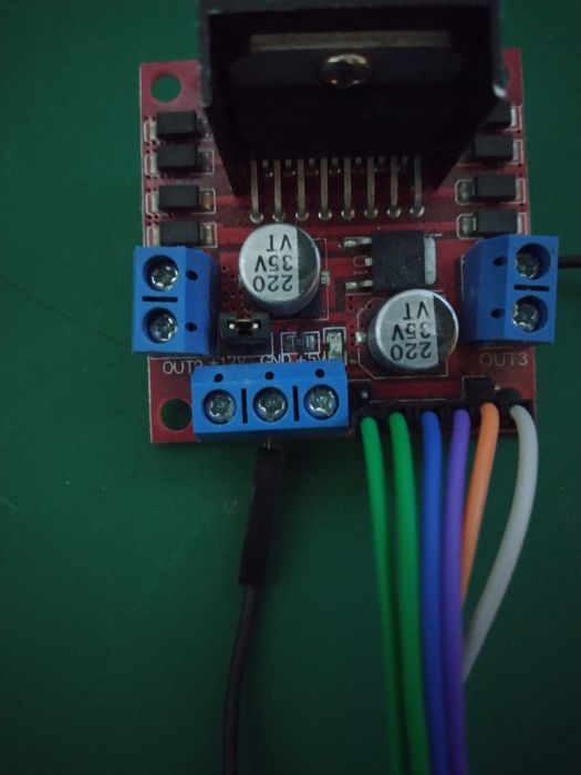 L298n Motor Driver Module Jumper Wire For Gnd
