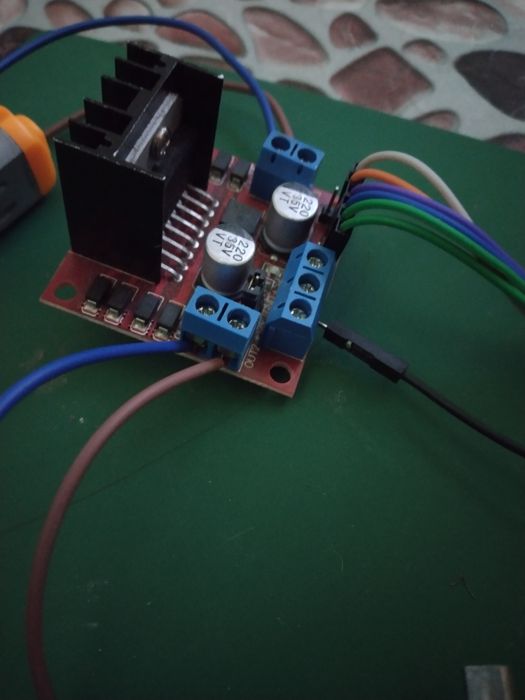 L298n Motor Driver Module Motors Connected 1