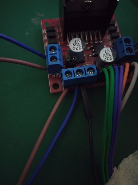 L298n Motor Driver Module Power Supply Wires