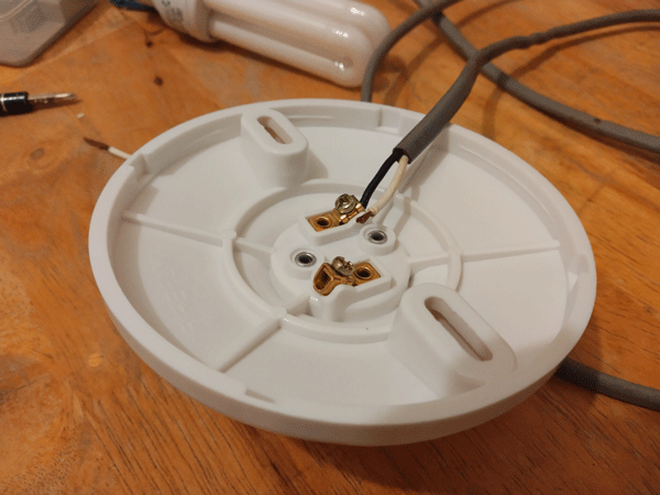 Light Bulb Socket Screw Terminal And Mains Plug