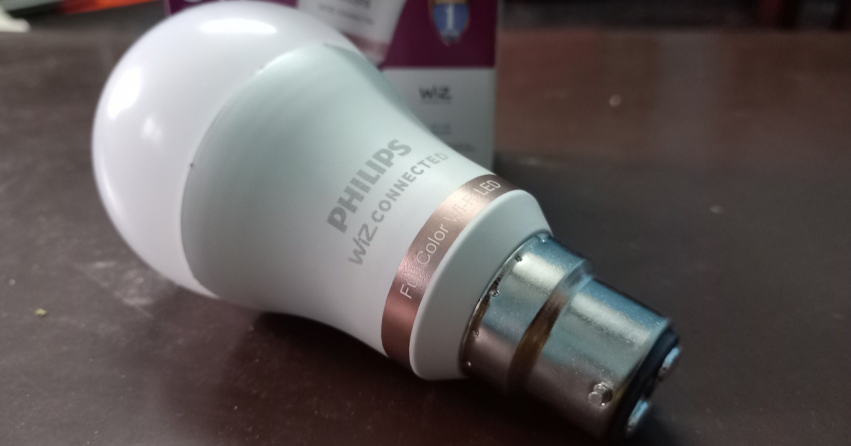 Philip Wiz Smart Bulb for demo purposes.