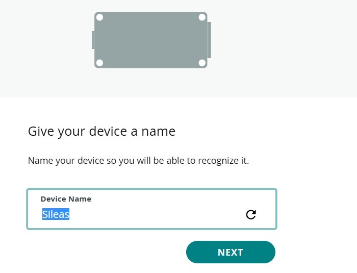 Arduino Web Editor Things Give Device A Name