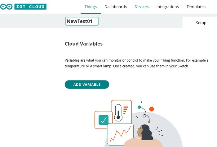 Arduino Web Editor Things Naming The Thing