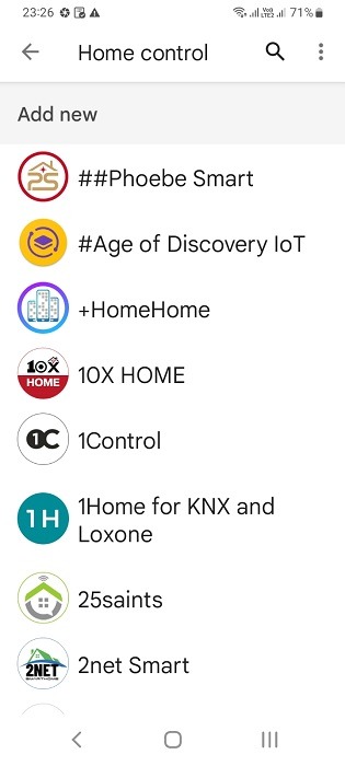 Google Home Control list of apps supported by Google Assistant.