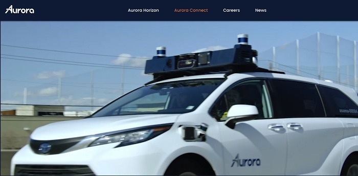 Aurora autonomous vehicles.