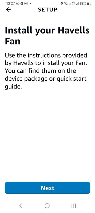 Alexa recommendation for companion app in Android.