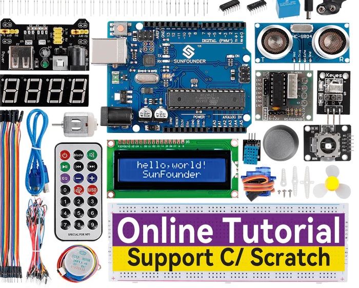 Arduino Starter Kits By SunFounder