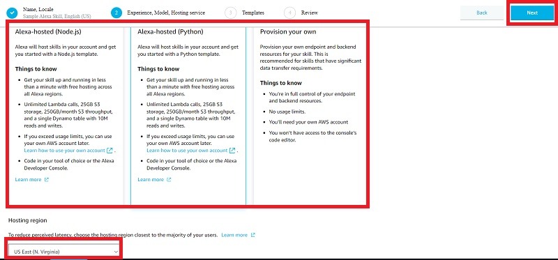Create Your Own Alexa Skills Developer Skill Hosting