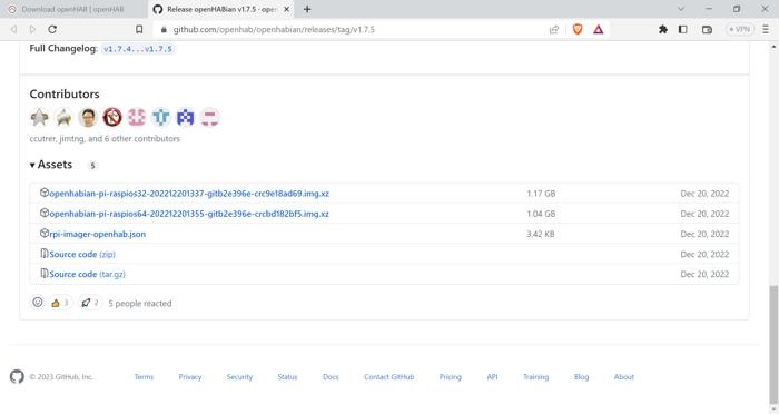 Openhabian Github Repo Download Page