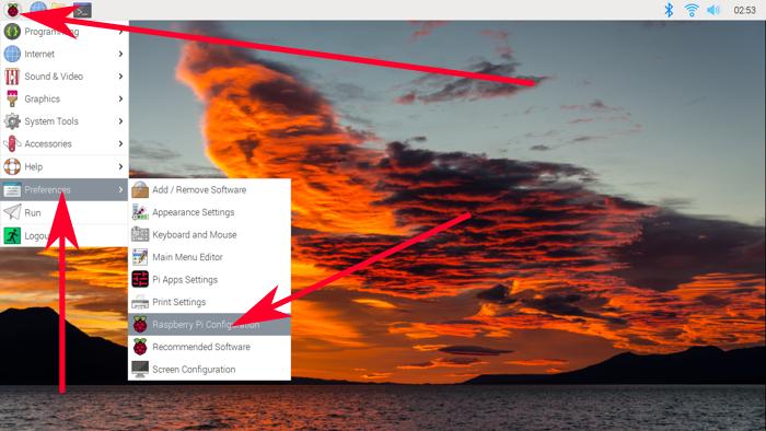 Raspberry Pi Pi Preferences Raspberry Pi Configuration